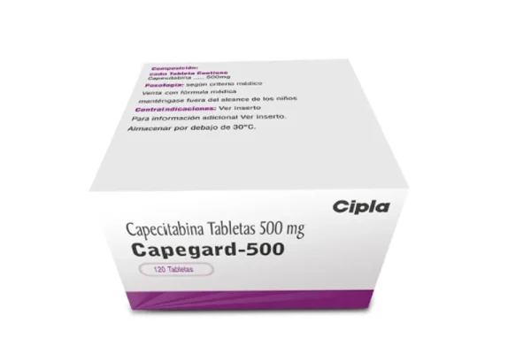 Capegard 500 mg – Frasco con 120 Tabletas Recubiertas