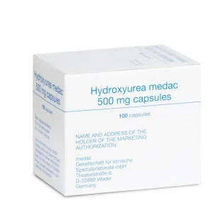 Hidroxiurea 500 mg – Caja con 100 Cápsulas