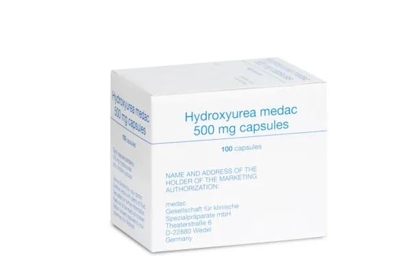 Hidroxiurea 500 mg – Caja con 100 Cápsulas