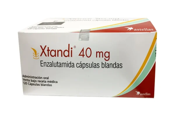 Xtandi 40 mg – Caja con 120 Cápsulas Blandas