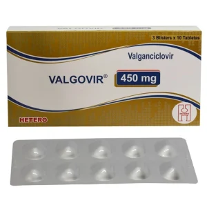 Valgovir Valganciclovir 450 mg caja con 30 tabletas precio en Colombia