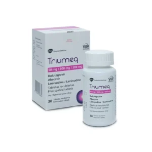 Triumeq 50/600/300 mg frasco con 30 tabletas recubiertas – Dolutegravir, Abacavir y Lamivudina para VIH