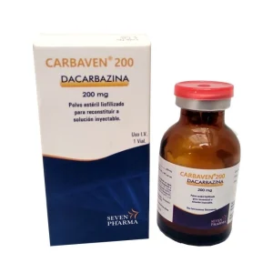 Carbaven Dacarbazina 200 mg antineoplásico especializado disponible en Colombia