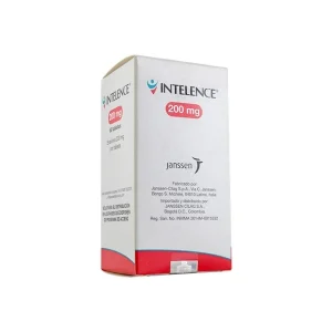 Intelence 200 mg Etravirina frasco con 60 tabletas antirretroviral especializado