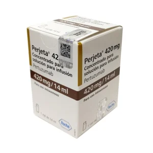 Perjeta Pertuzumab 420 mg vial 14 mL medicamento oncológico refrigerado