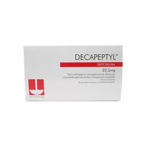 Decapeptyl (Triptorelina) 22.5 mg polvo liofilizado para suspensión inyectable intramuscular