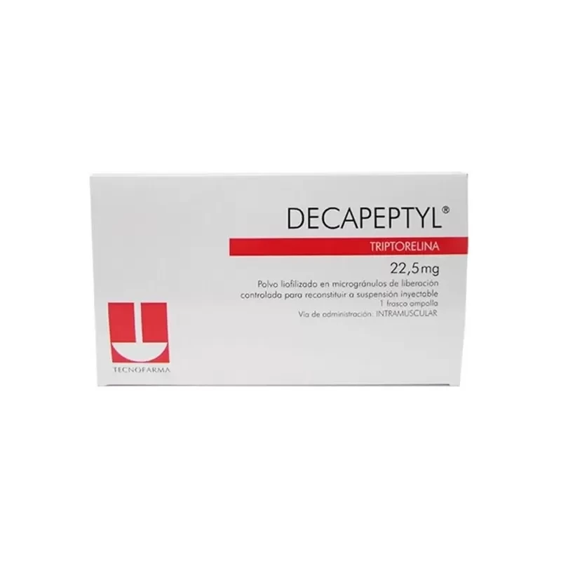 Decapeptyl (Triptorelina) 22.5 mg polvo liofilizado para suspensión inyectable intramuscular