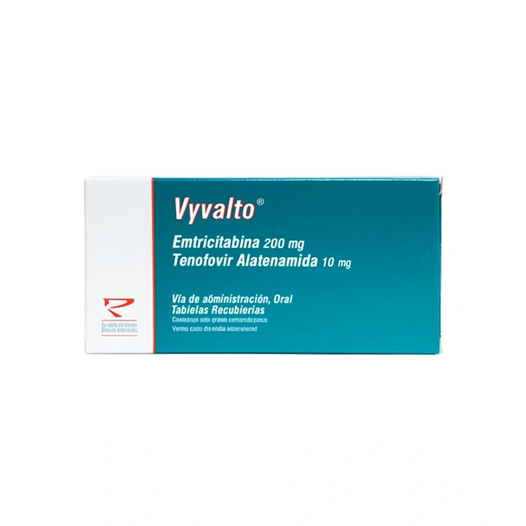 Vyvalto 200 mg/10 mg caja con 30 tabletas antirretroviral especializado disponible en Dismedex