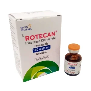 Rotecan Irinotecan 100 mg solución inyectable 5 mL frasco vial